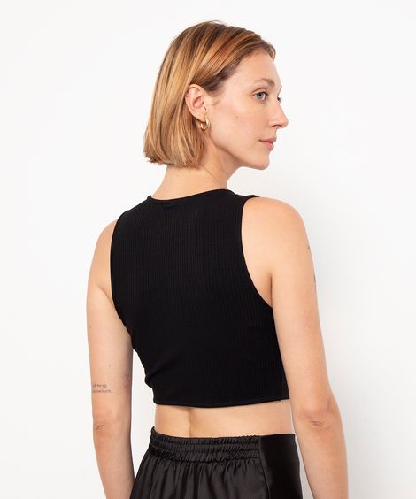 regata canelada corset mindset preto