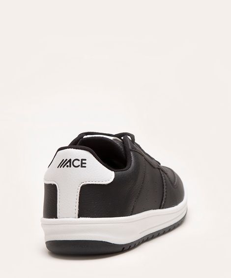 tênis infantil cano baixo preto