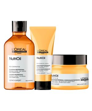 Kit L'Oréal Professionnel Serie Expert NutriOil - Shampoo e Condicionador e Máscara Nutritiva