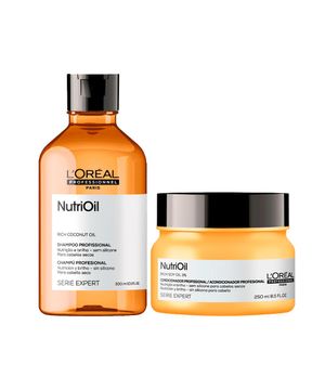 Kit L'Oréal Professionnel Serie Expert NutriOil - Shampoo e Máscara Nutritiva