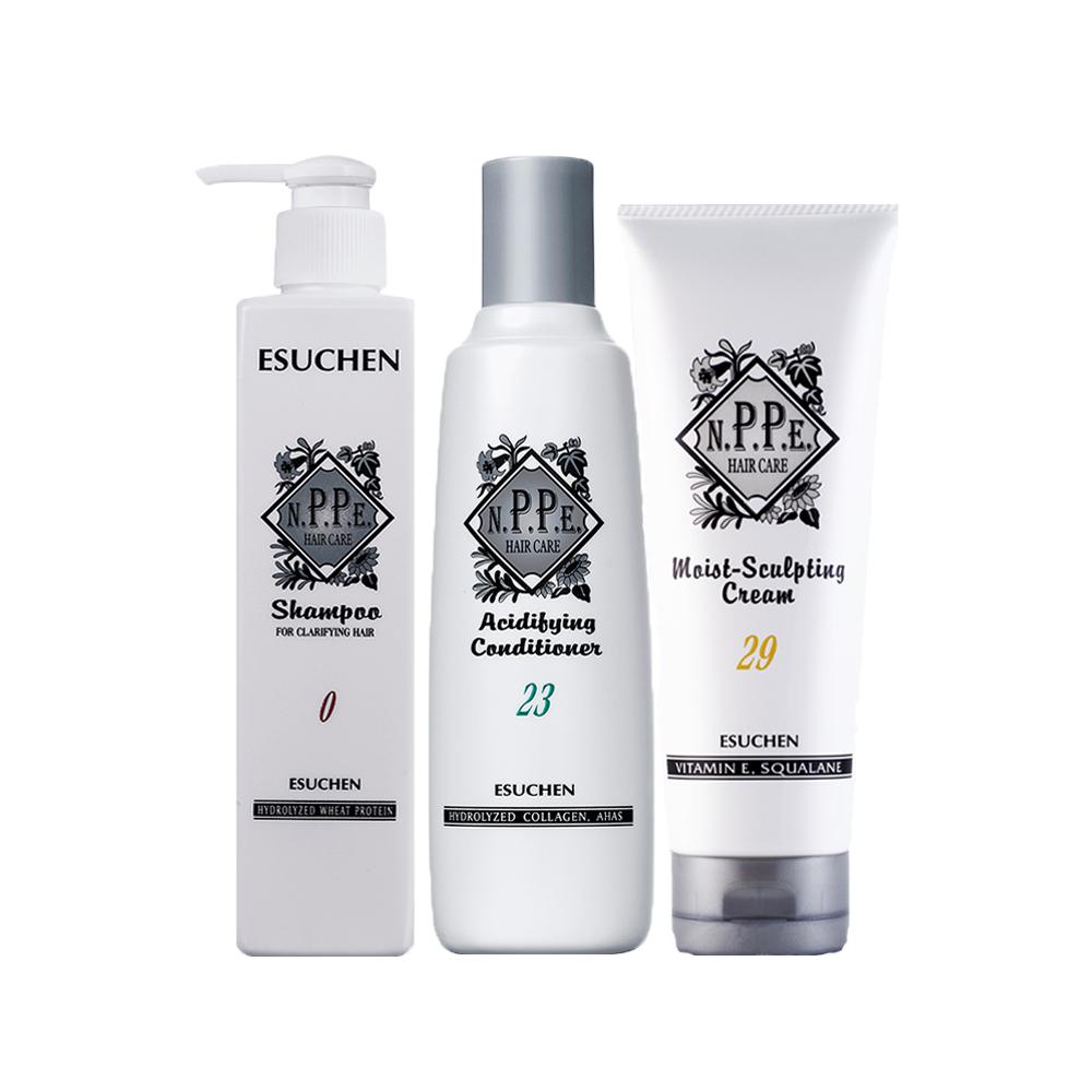 Kit N.P.P.E Herbal Therapy Esuchen - Shampoo e Condicionador e Leave-in