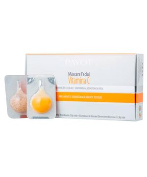 Payot vitamina c máscara facial renovação celular cx 4x2,8g