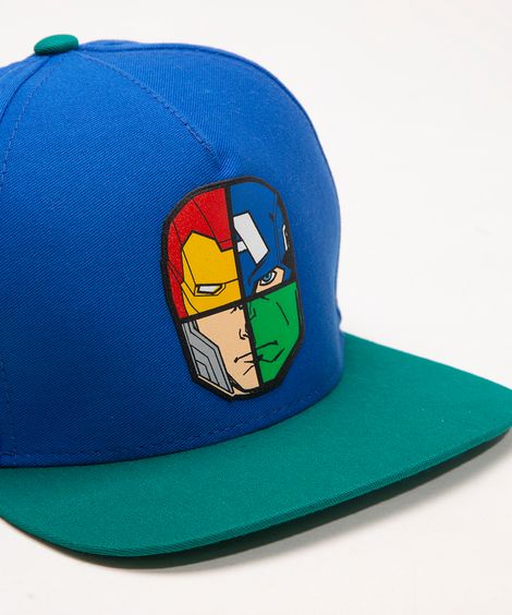 boné infantil aba reta avengers multicor