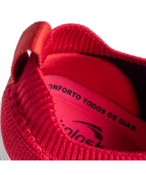 Tênis Feminino Kolosh Sportstyle Vermelho