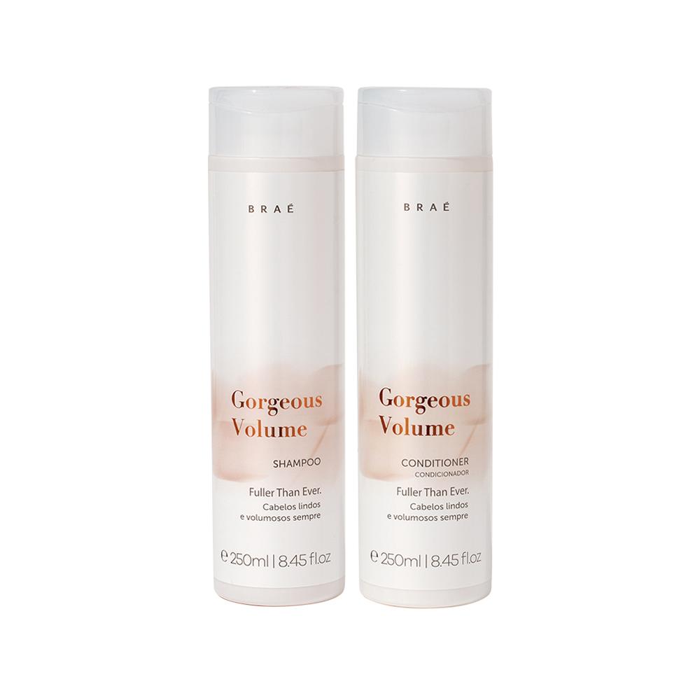 Kit Braé Gorgeous Volume - Shampoo e Condicionador Menor preço em Kit Braé Gorgeous Volume - Shampoo e Condicionador