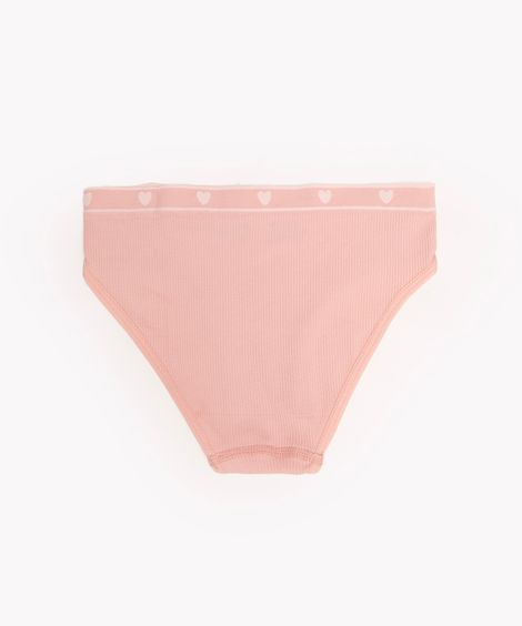 kit de 2 calcinhas de poliamida infantil multicor