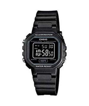 Relógio Unissex Casio Standard Digital LA-20WH-1BDF Preto