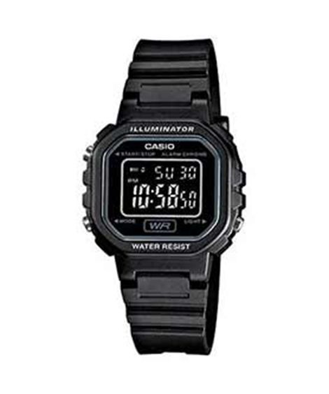 Relógio Unissex Casio Standard Digital LA-20WH-1BDF Preto