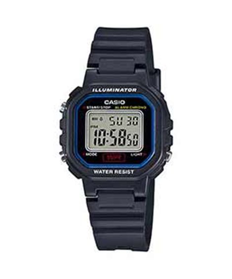 Relógio Unissex Casio Standard Digital LA-20WH-1CDF Preto