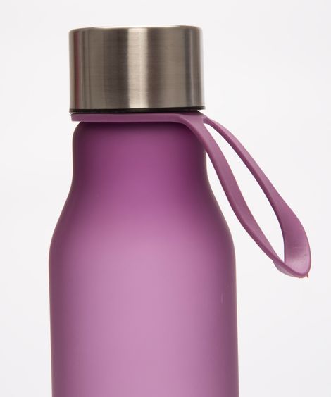 garrafa de plástico fosco roxo
