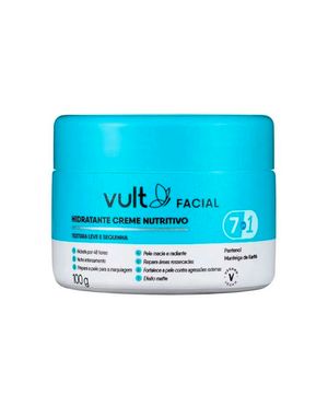 Hidratante Creme Facial Nutritivo Vult 7 em 1 100g Único - TRANSPARENT