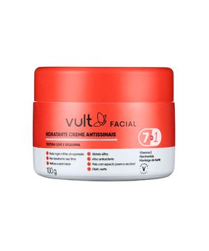 Hidratante Creme Facial Antissinais Vult 7 em 1 100g Único - TRANSPARENT