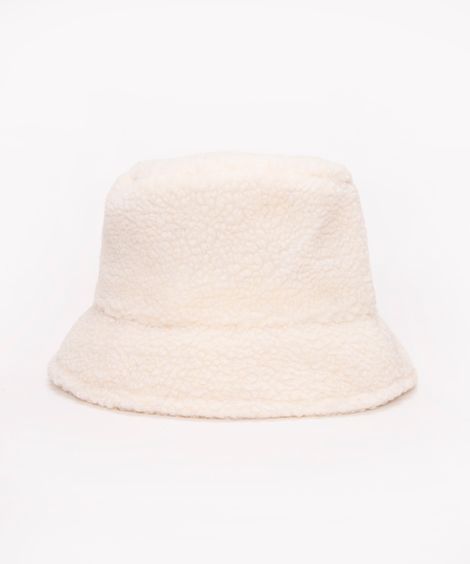 chapéu bucket sherpa off white
