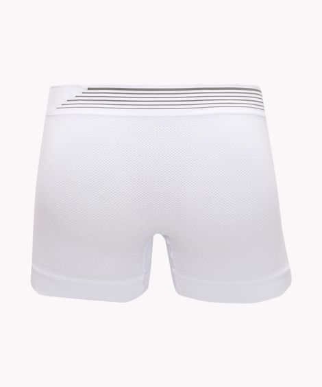 cueca boxer sem costura branca