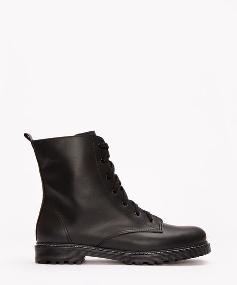 bota coturno cano médio oneself preta