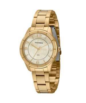 Relógio Feminino Dourado Mondaine