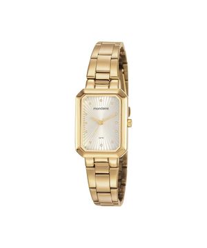 Relógio Feminino Dourado Mondaine