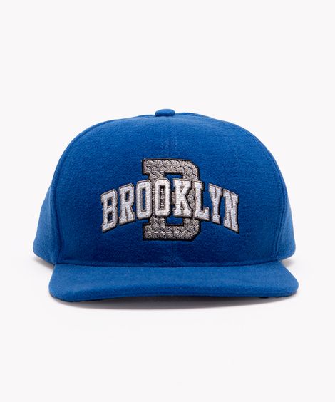 boné aba reta brooklyn azul