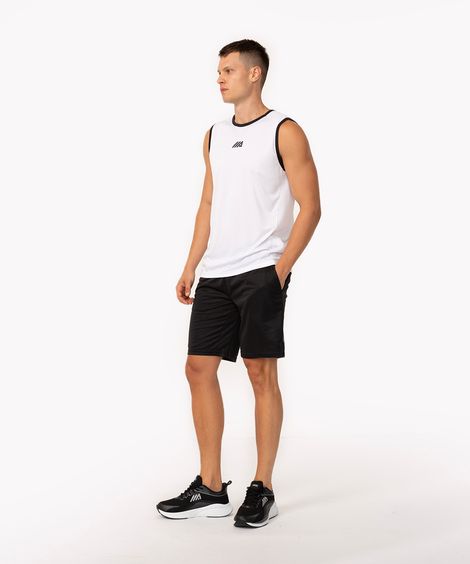bermuda reta masculina preta