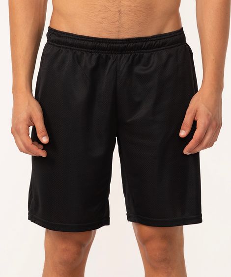 bermuda reta masculina preta