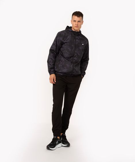 calça jogger com bolsos esportiva preta