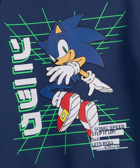 blusa de moletom infantil gola redonda azul