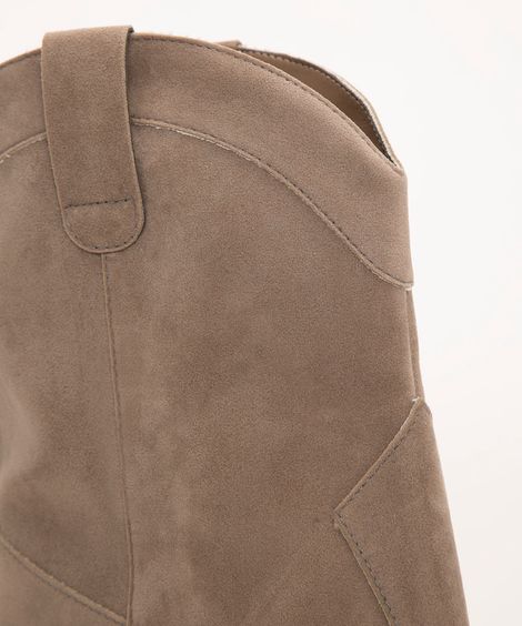 bota western salto médio oneself bege