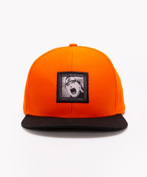 boné infantil de sarja naruto aba reta laranja
