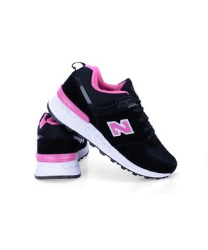 Tenis Feminino Esportivo Leve Conforto Moderno Caminhada Preto