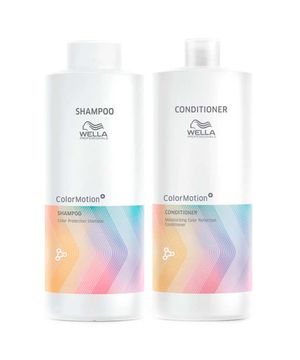 Wella Color Motion Profissional Kit – Shampoo 1L + Condicionador 1L Kit