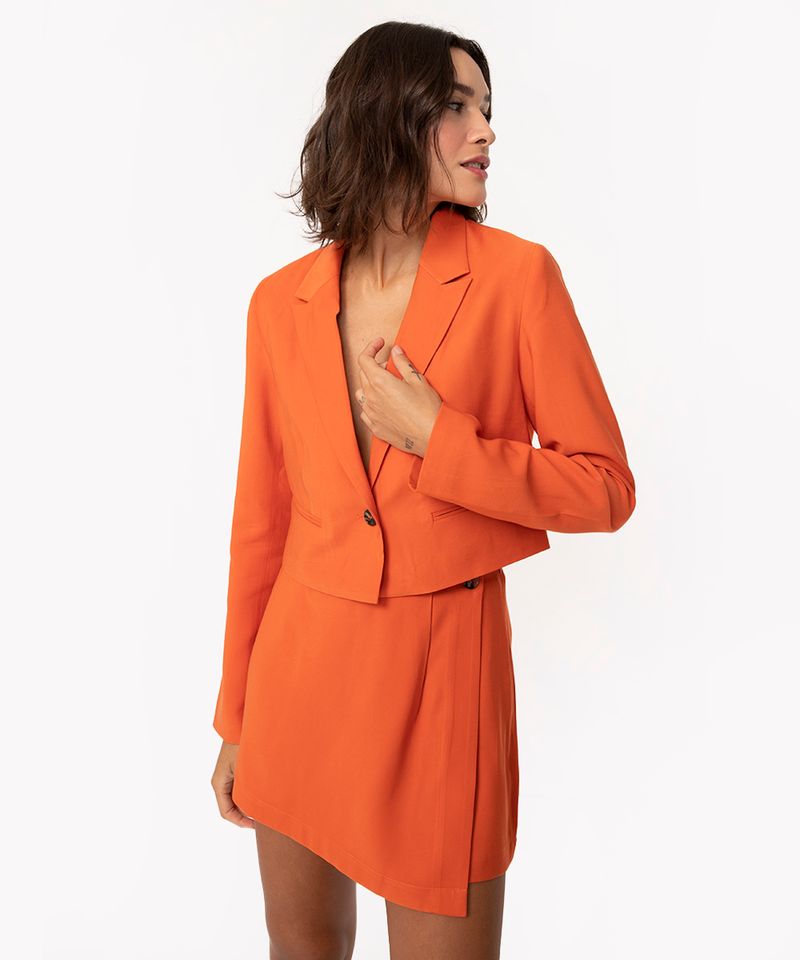 Vestido laranja hot sale c&a