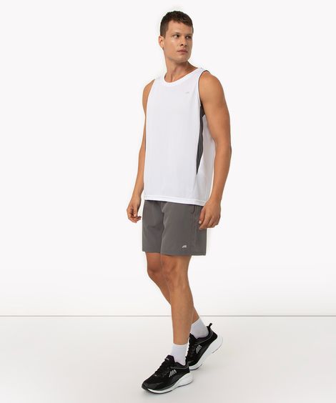 short esportivo cós elástico chumbo