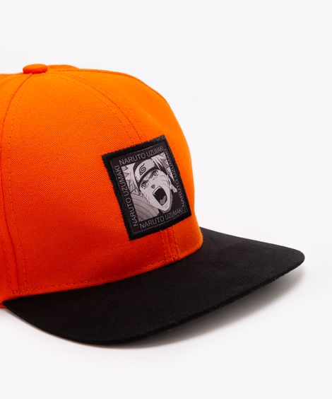 boné infantil aba reta naruto laranja