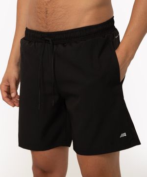 short esportivo cós elástico ace preto