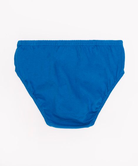 kit de 5 cuecas de algodão infantil sonic multicor