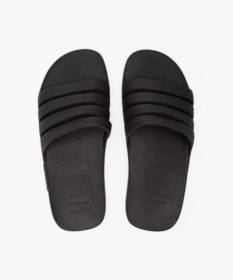 chinelo slide stradi havaianas preto