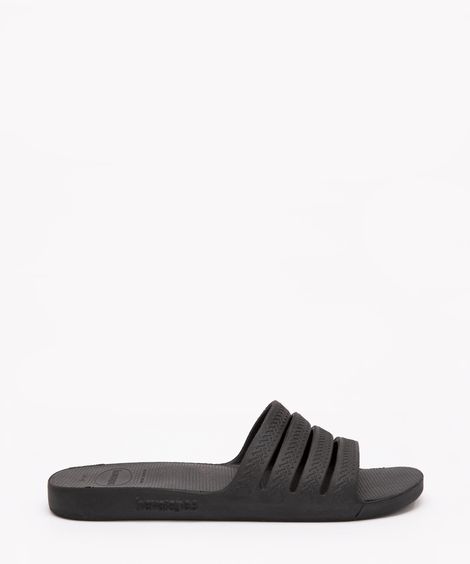 chinelo slide stradi havaianas preto