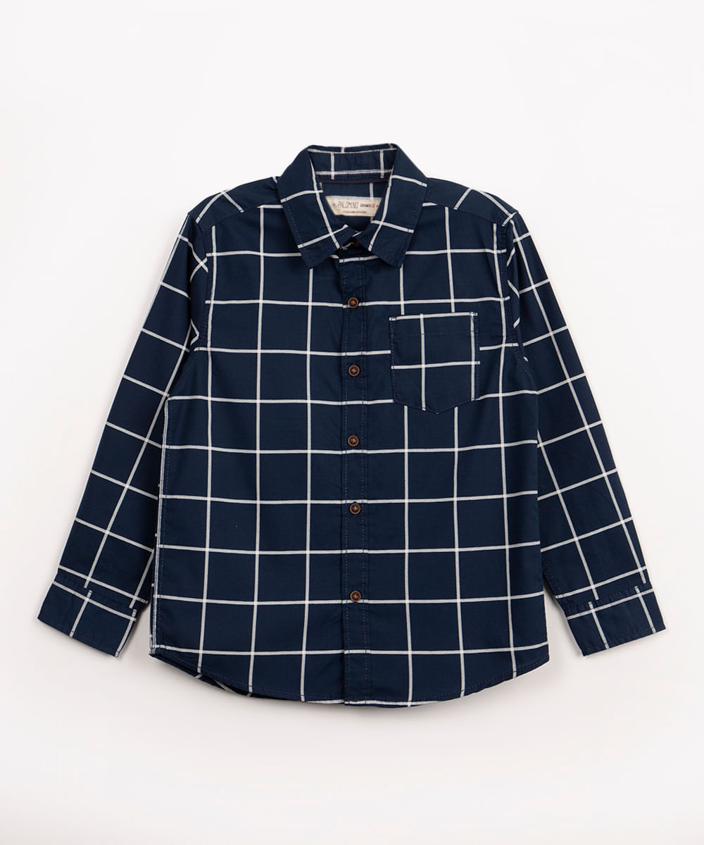 Camisa Xadrez Infantil, Faded Glory _ 4, Roupa Infantil para Menino Faded  Glory Nunca Usado 76291026