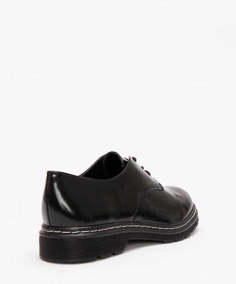 sapato oxford via uno preto