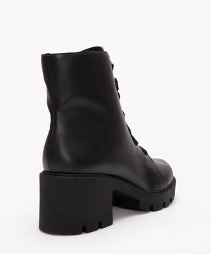 bota tratorada cano médio oneself preta