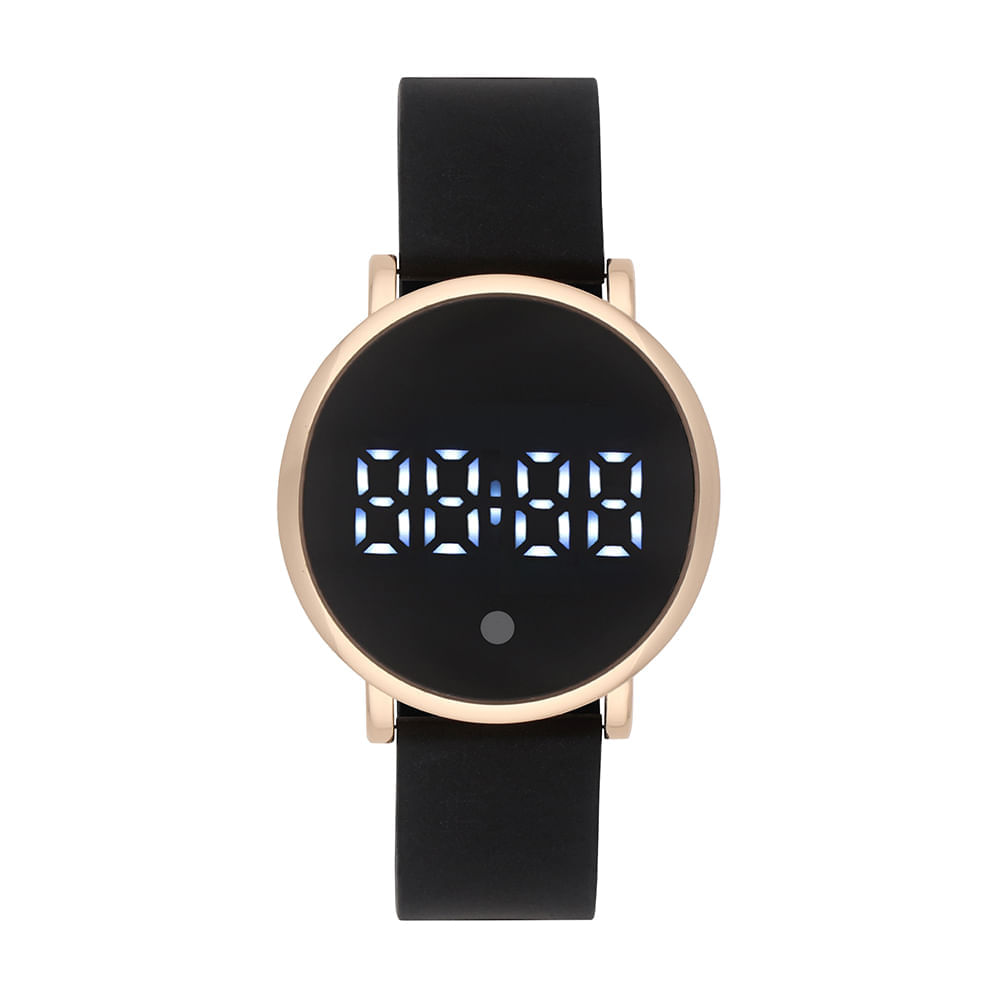 relógio smartwatch champion ch50006p preto - C&A