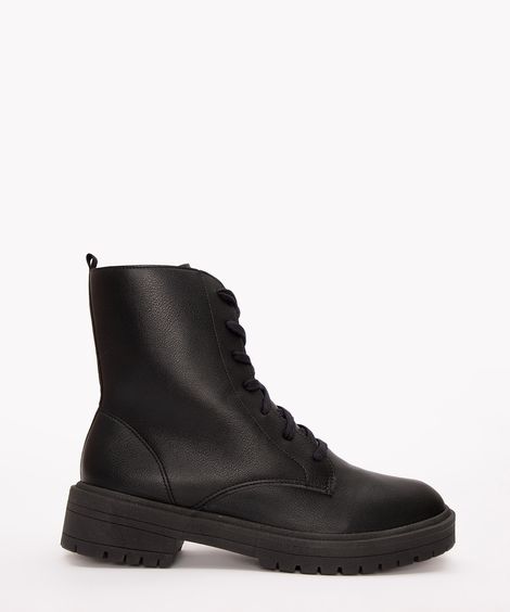 bota coturno cano médio oneself preta