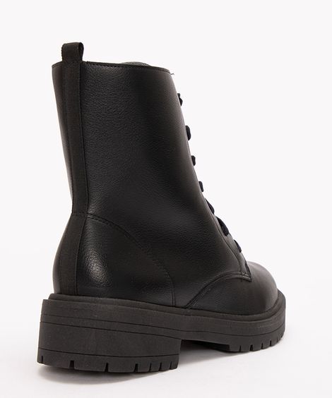 bota coturno cano médio oneself preta