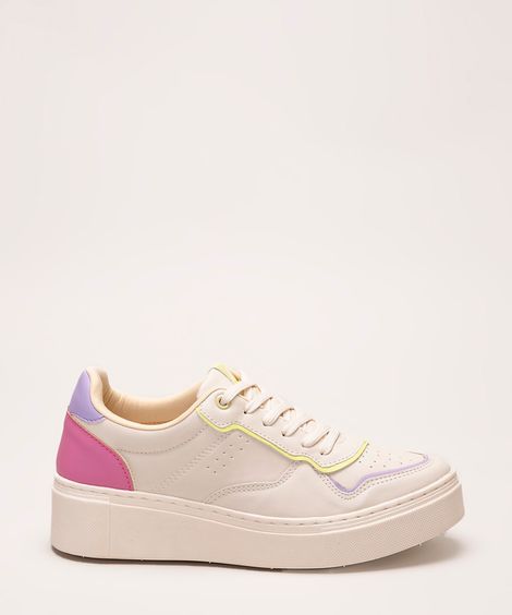 tênis casual esportivo off white