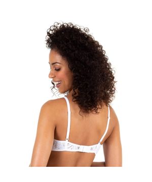 Sutiã Meia Taça Nice Branco 592 013 Marcyn Lingerie