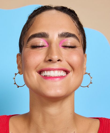 máscara de cílios glam beleza cea preto