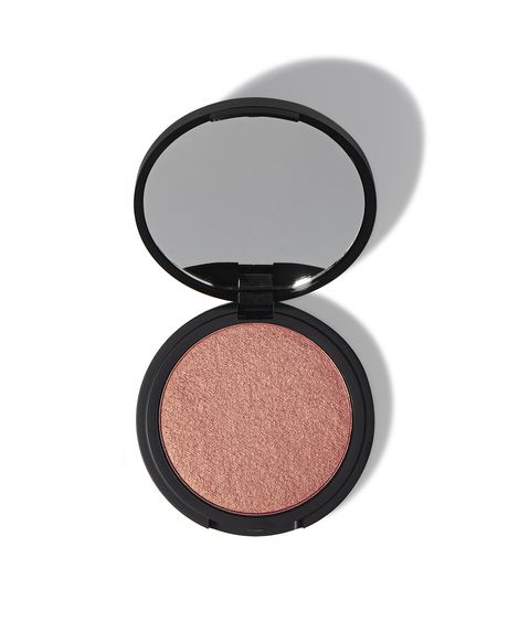 blush glossy rose gold único