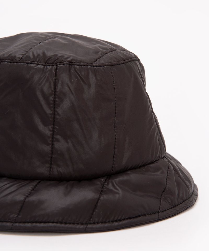 C&A chapéu juvenil bucket hat com bordado preto 