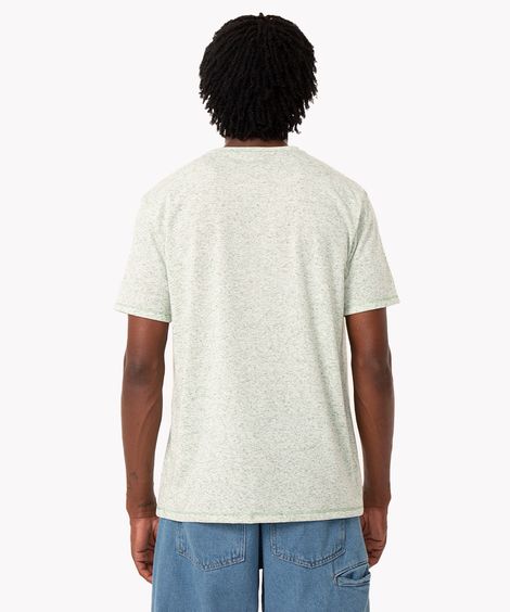 camiseta botonê manga curta verde