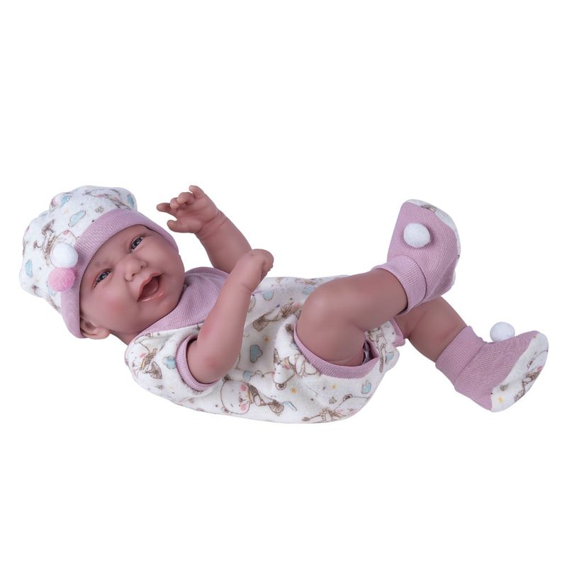 Boneca Bebê Reborn Anny Doll Menina Vinil Macio - Cotiplas